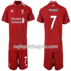 Fotbalový Dres Liverpool MILNER 7 Dětské Domácí 2018/19